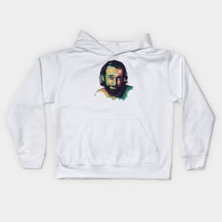 George Carlin Pop Art Kids Hoodie